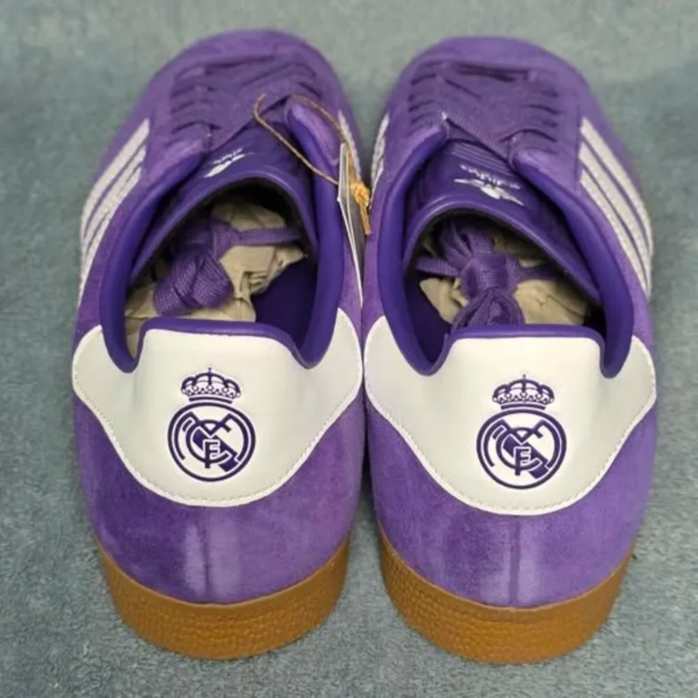 Adidas Gazelle Terrace Real Madrid Purple Shoes Men's 8.5 or Women's 9.5